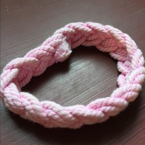 Nautical blush pink bracelet